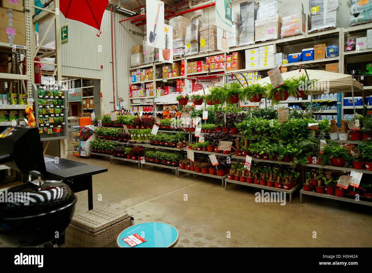 Le magasin Home Depot à Acapulco, Mexique. Banque D'Images