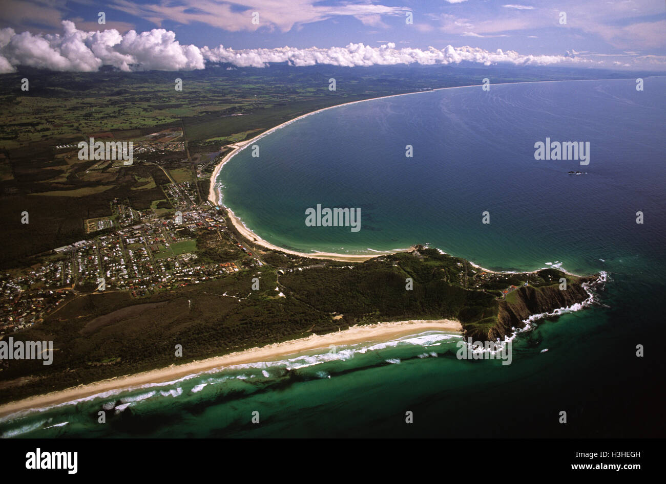 Cape Byron, le point le plus à l'Est de l'Australie, Banque D'Images