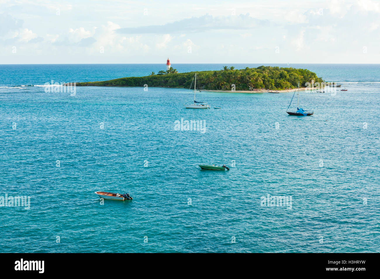 Îlet du gosier - Îlot de Le Gosier, Guadeloupe Banque D'Images