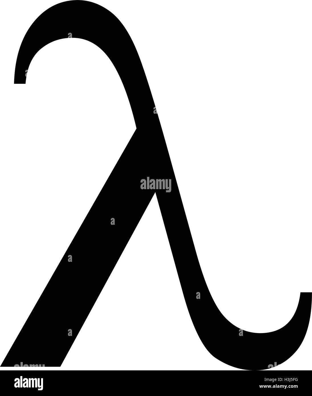 Symbole lambda Banque de photographies et d'images à haute résolution -  Alamy