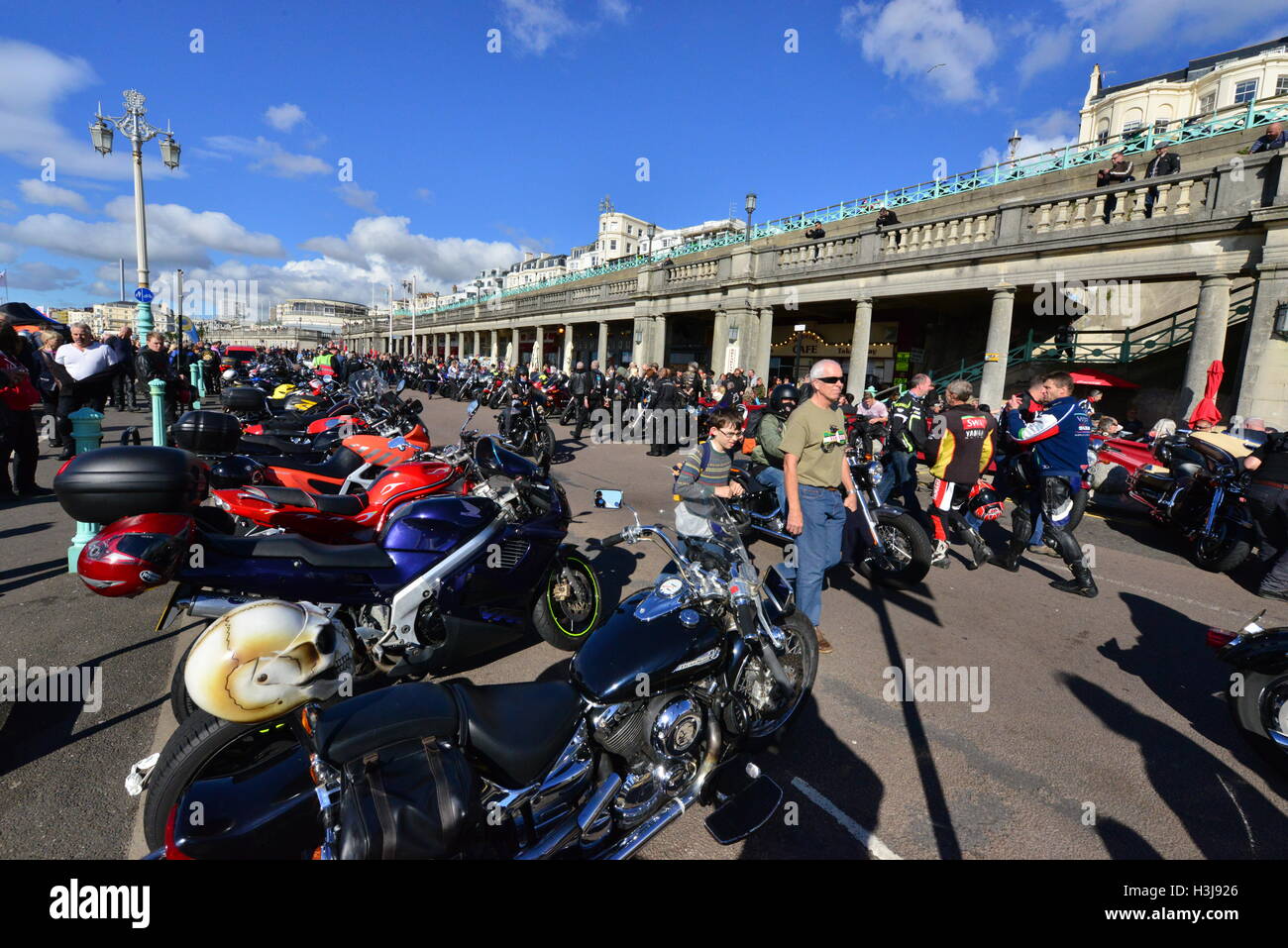 Brightona bike festival à Madère de Brighton en voiture. Banque D'Images