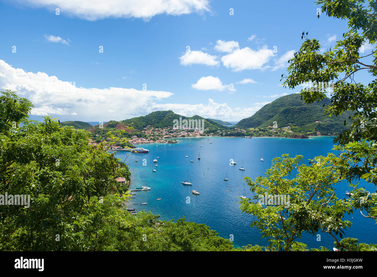 Terre-de-Haut, Les Saintes, iles de l'archipel Guadeloupe Banque D'Images