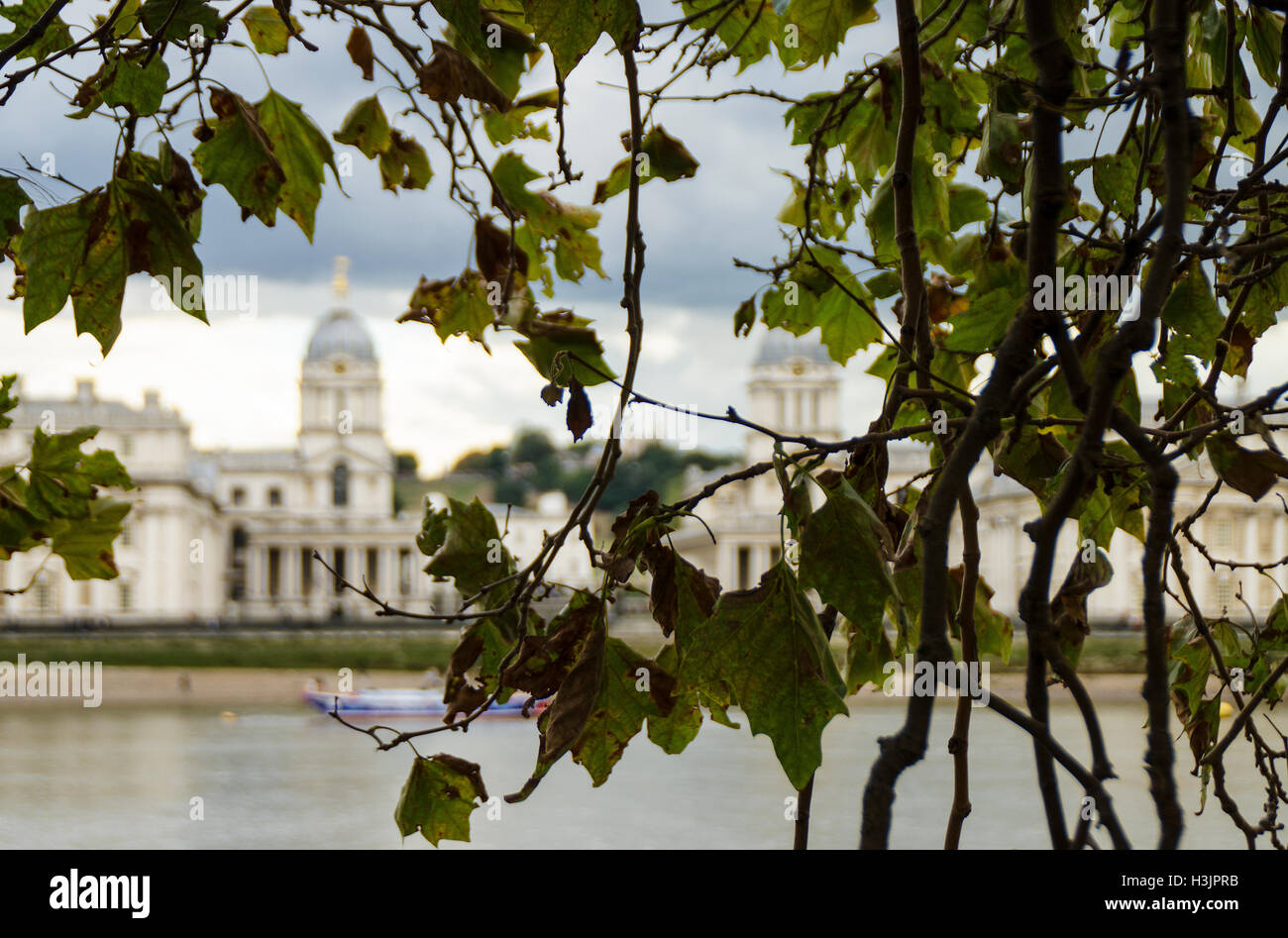 Royal Naval College de Greenwich, Londres Banque D'Images