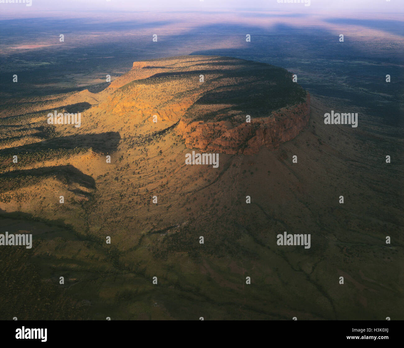 Le mont Connor, également appelé Atila, 859 m au-dessus du niveau de la mer, Banque D'Images