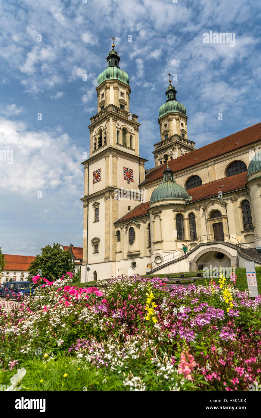 Église Saint-Jean de Latran, Lorenz, Kempten Allgäu, Bavière, Allemagne Banque D'Images