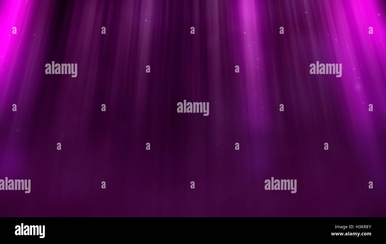 Animation d'Abstract Purple light ray wall background. Banque D'Images