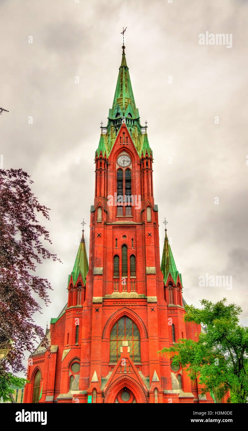 Johanneskirken, St. John's Church à Bergen - Norvège Banque D'Images