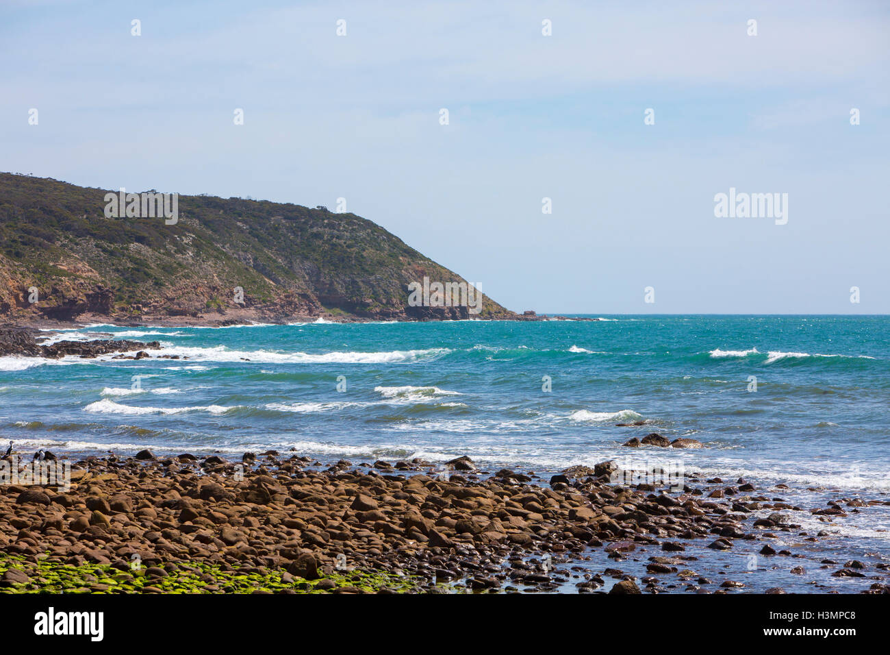 Stokes Bay sur la côte nord de l'île Kangourou, côte nord de l'île Kangourou, Australie du Sud Banque D'Images
