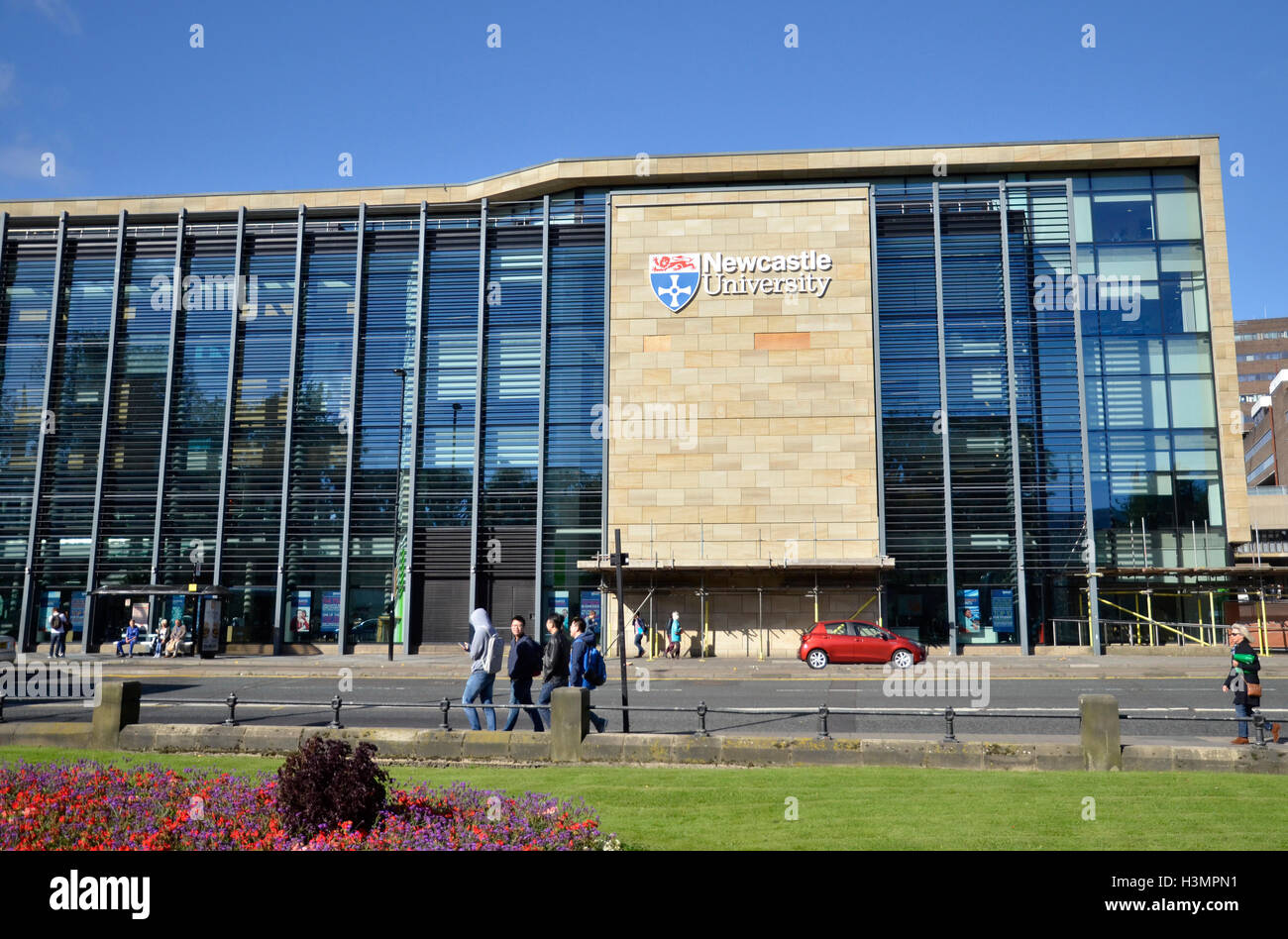 L'Université de Newcastle dans l'Haymarket, Newcastle upon Tyne Banque D'Images