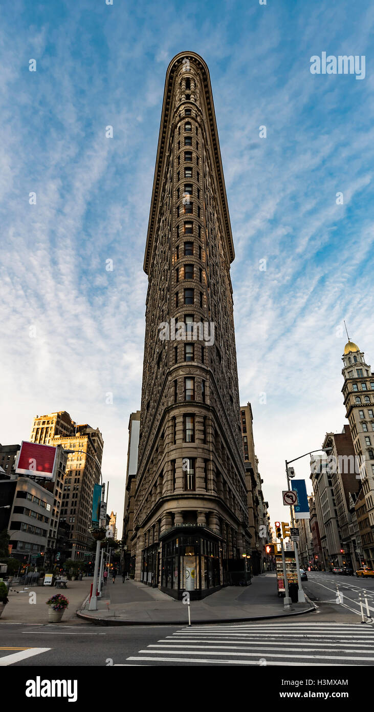 Flatiron Building, New York, USA Banque D'Images