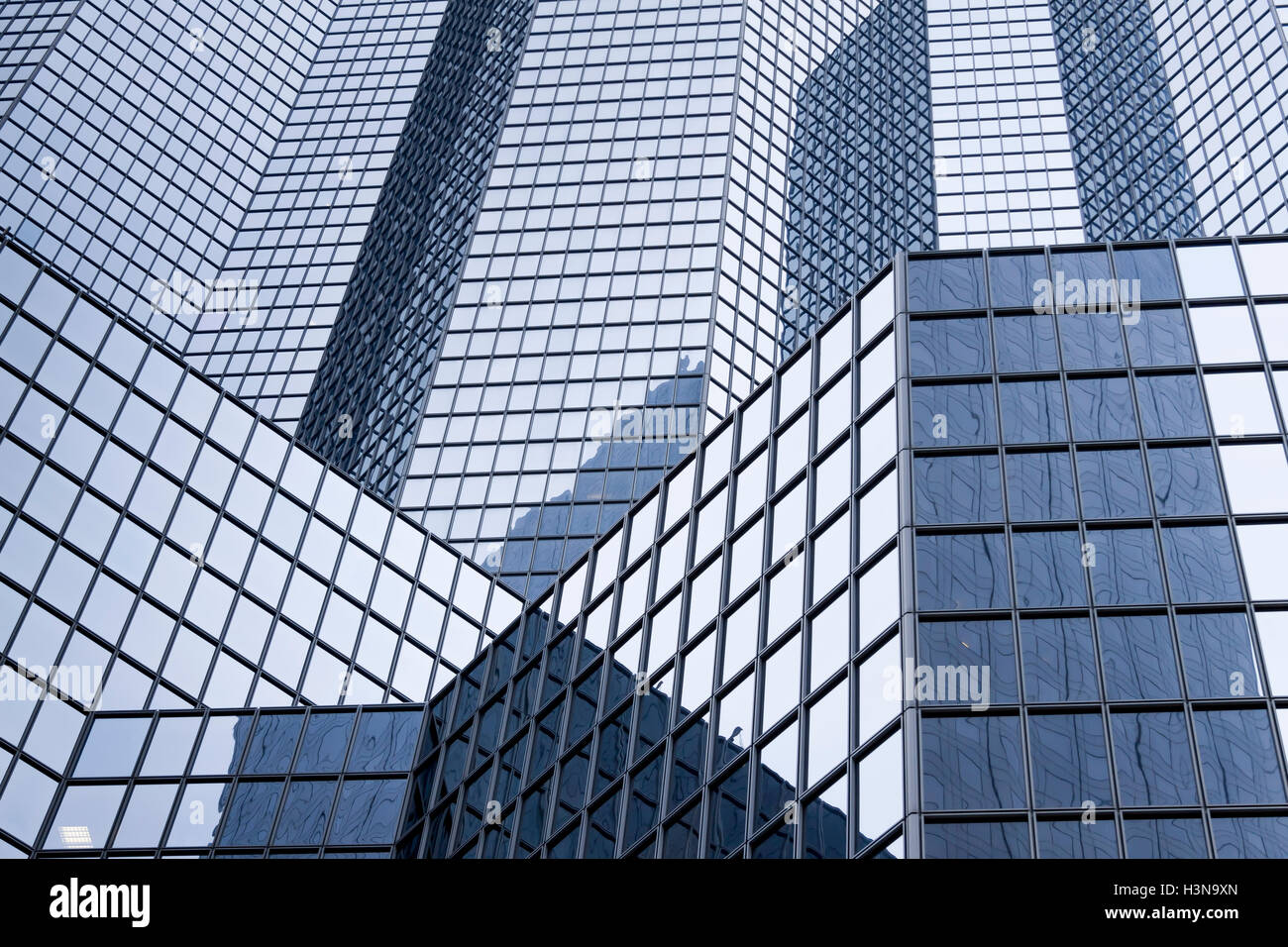 Immeuble de bureaux à Paris, quartier d'affaires de la Défense Banque D'Images