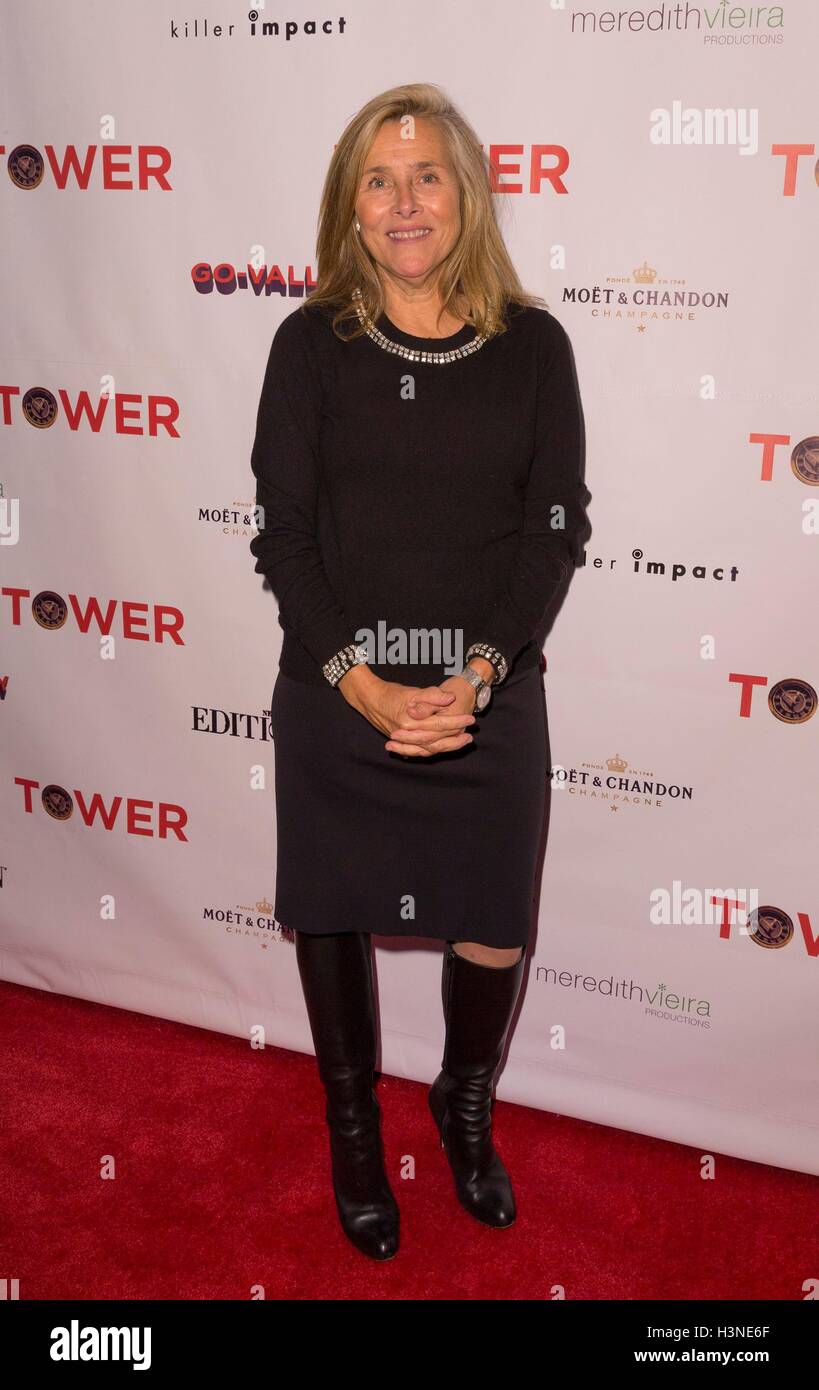 New York, NY, USA. 10 Oct, 2016. Meredith Viera au niveau des arrivées pour Premiere tour, l'édition de New York, New York, NY Le 10 octobre, 2016. Crédit : Lev Radin/Everett Collection/Alamy Live News Banque D'Images