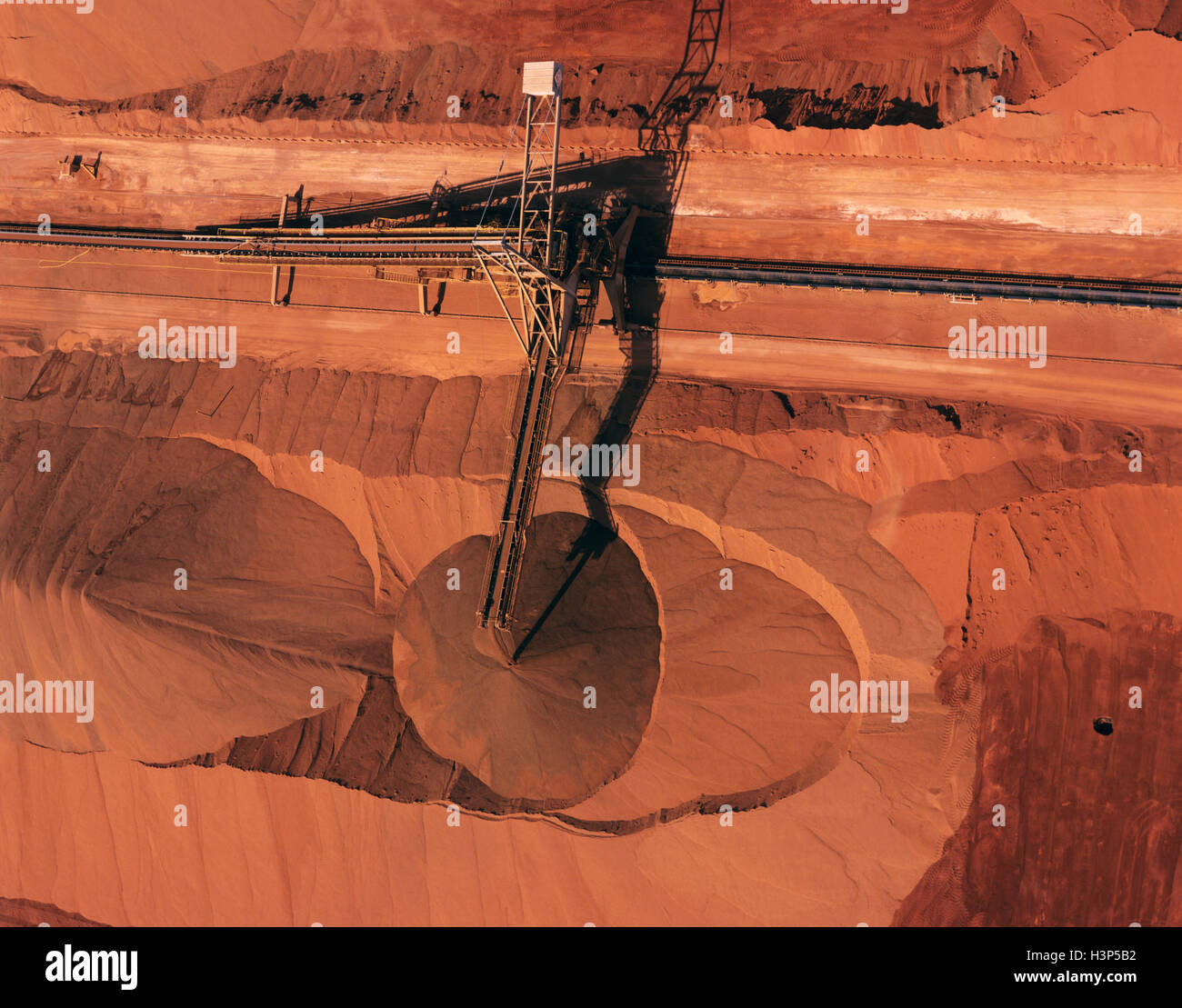 Mine de bauxite, Banque D'Images