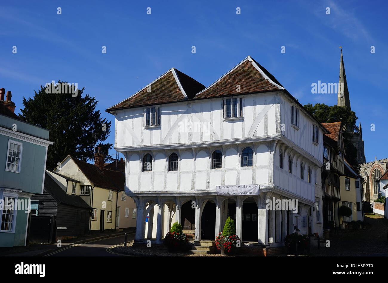 La Guildhall à Thaxted, Essex, Angleterre Banque D'Images