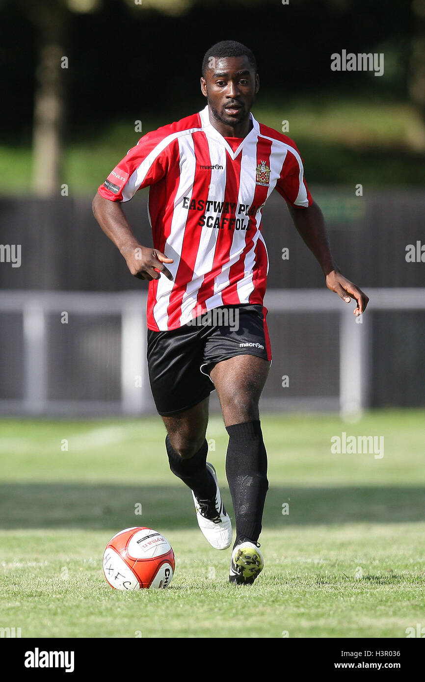 Tambeson de Eyong - Hornchurch Hornchurch AFC contre Wealdstone - Ryman League Ligue de football au stade - 30/08/10 Banque D'Images