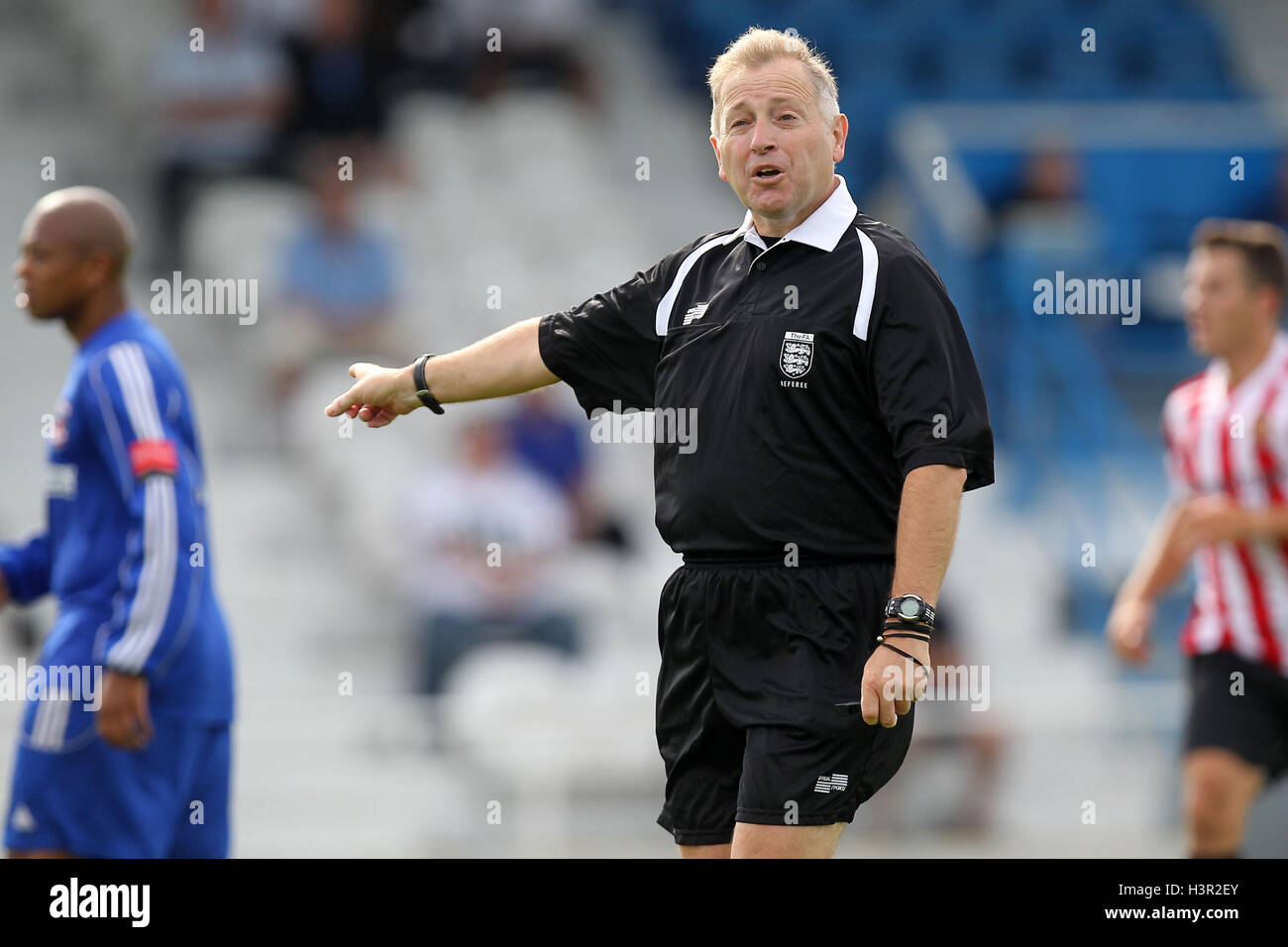 Grays Athletic vs AFC Hornchurch - Friendly match de football à vert jonc Stadium - 11/08/12 Banque D'Images