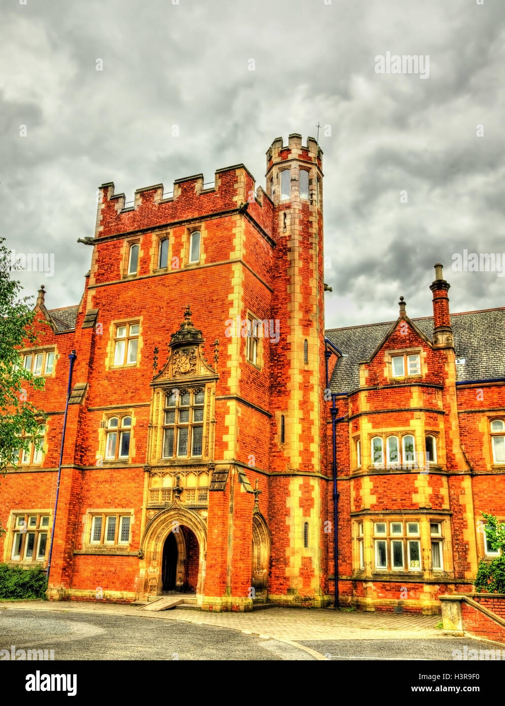 Un tour de l'Université Queen's de Belfast - Irlande du Nord Banque D'Images