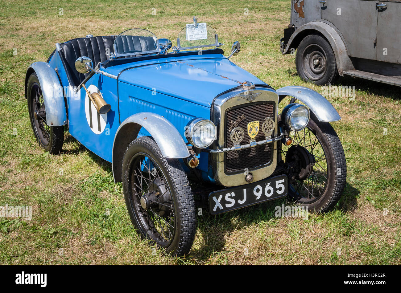 Une Austin Seven open Sports voiture de sport à un spectacle en anglais Banque D'Images