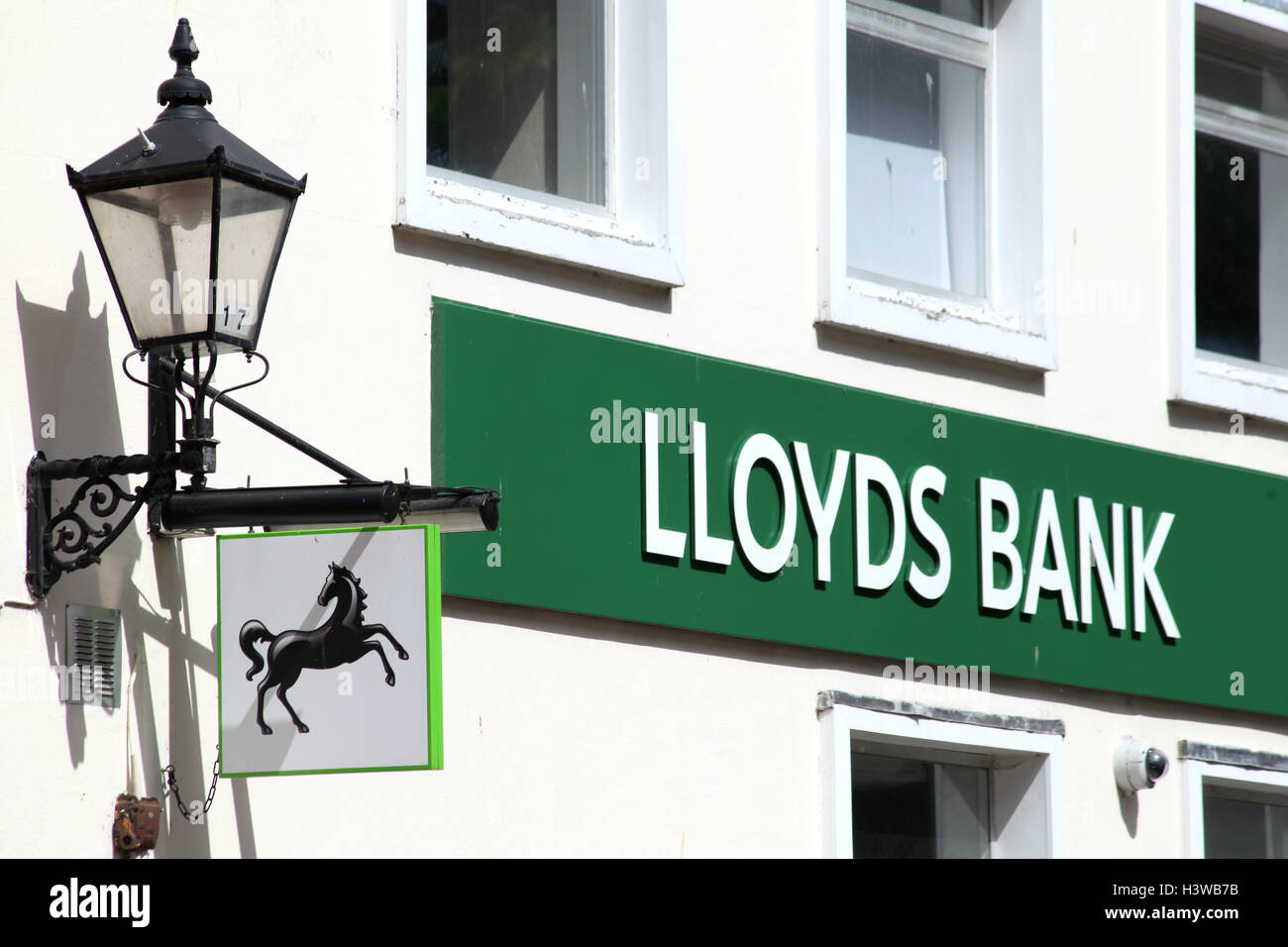 La Banque Lloyds signe, Colchester, Essex Banque D'Images