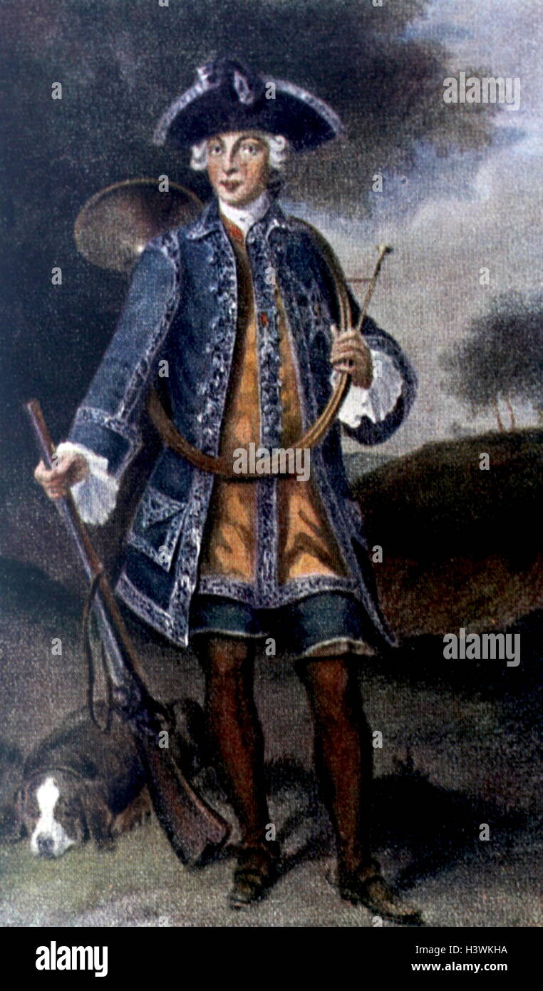 Portrait de Charles VII, empereur du Saint Empire (1697-1745) le prince-électeur  de Bavière et empereur du Saint Empire Romain. En date du 18e siècle Photo  Stock - Alamy