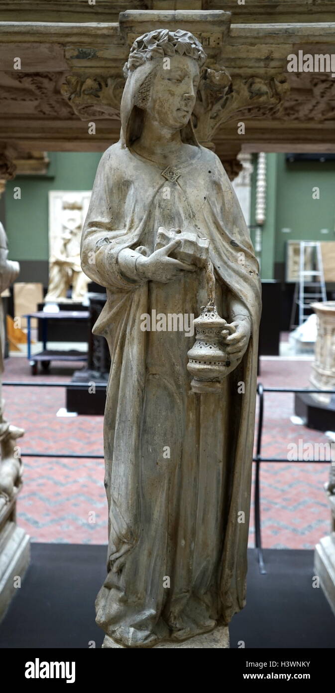 Tombeau de Saint Pierre Martyr par Giovanni di Balduccio (1290-1339), un sculpteur italien de la période médiévale. En date du 14e siècle Banque D'Images