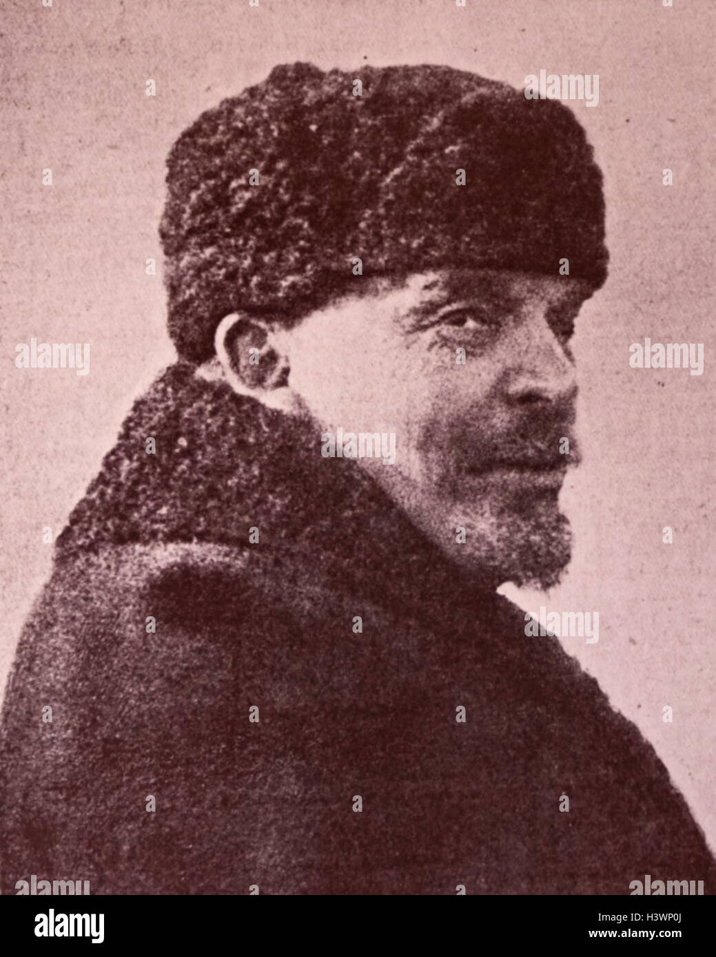 Photographie de Vladimir Lénine (1870-1924) un parti communiste russe, homme politique, révolutionnaire et théoricien de la politique. En date du 20e siècle Banque D'Images
