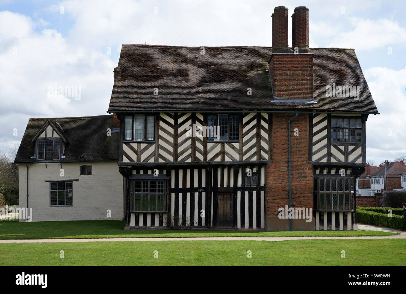 Blakesley Hall est un hôtel de style Tudor sur Blakesley Road, Yardley, Birmingham, Angleterre. Il date de 1590 Banque D'Images