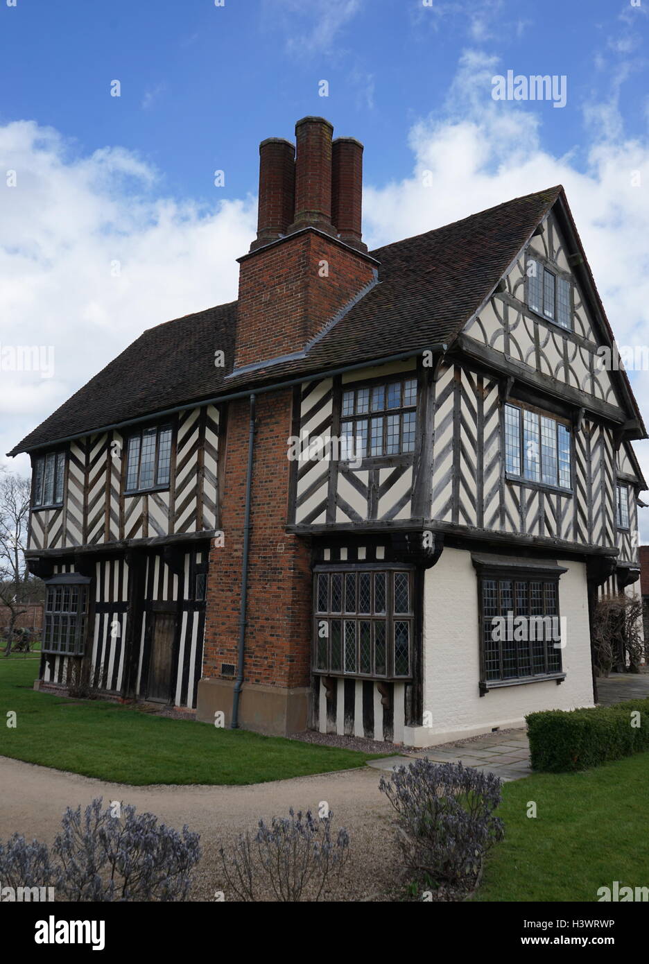 Blakesley Hall est un hôtel de style Tudor sur Blakesley Road, Yardley, Birmingham, Angleterre. Il date de 1590 Banque D'Images