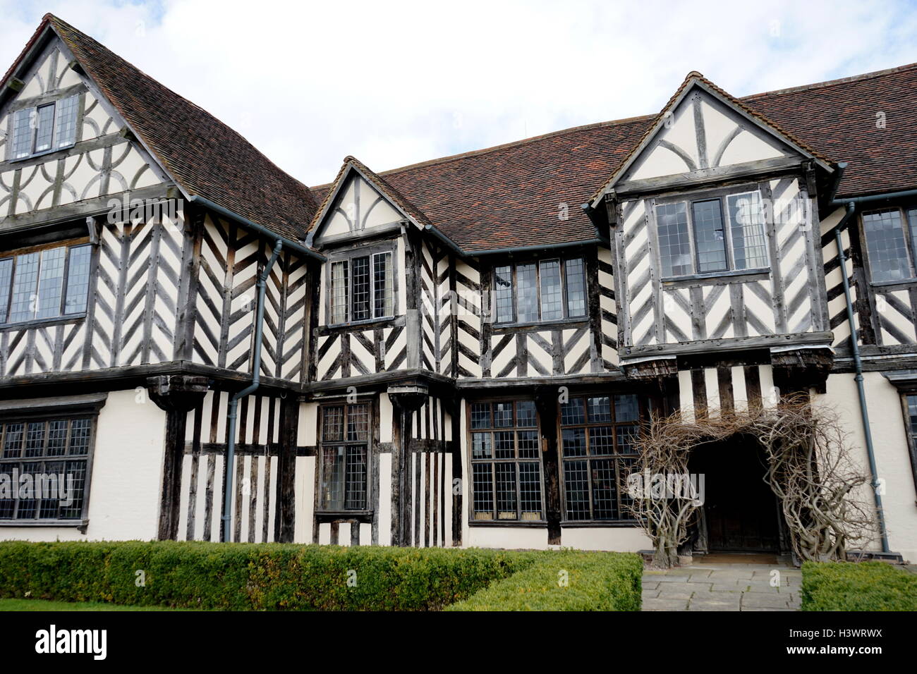 Blakesley Hall est un hôtel de style Tudor sur Blakesley Road, Yardley, Birmingham, Angleterre. Il date de 1590 Banque D'Images