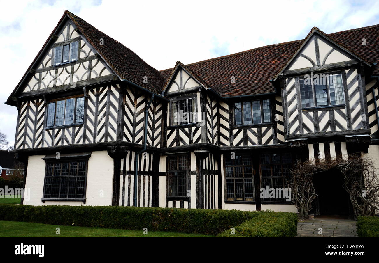 Blakesley Hall est un hôtel de style Tudor sur Blakesley Road, Yardley, Birmingham, Angleterre. Il date de 1590 Banque D'Images