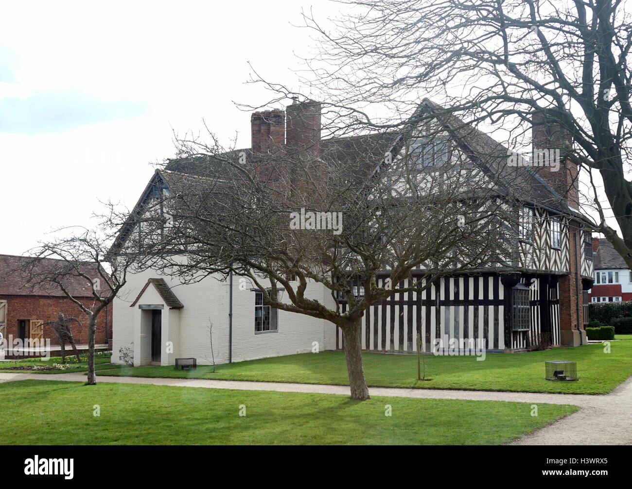 Blakesley Hall est un hôtel de style Tudor sur Blakesley Road, Yardley, Birmingham, Angleterre. Il date de 1590 Banque D'Images