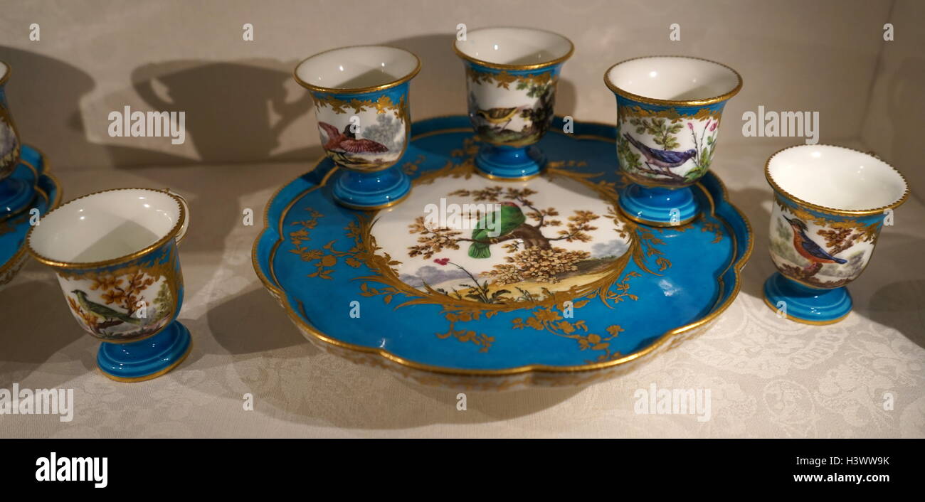 Objet à partir d'un service de Dessert le service 'Razumovsky', fait à partir de pâte à porcelaine. En date du 18e siècle Banque D'Images