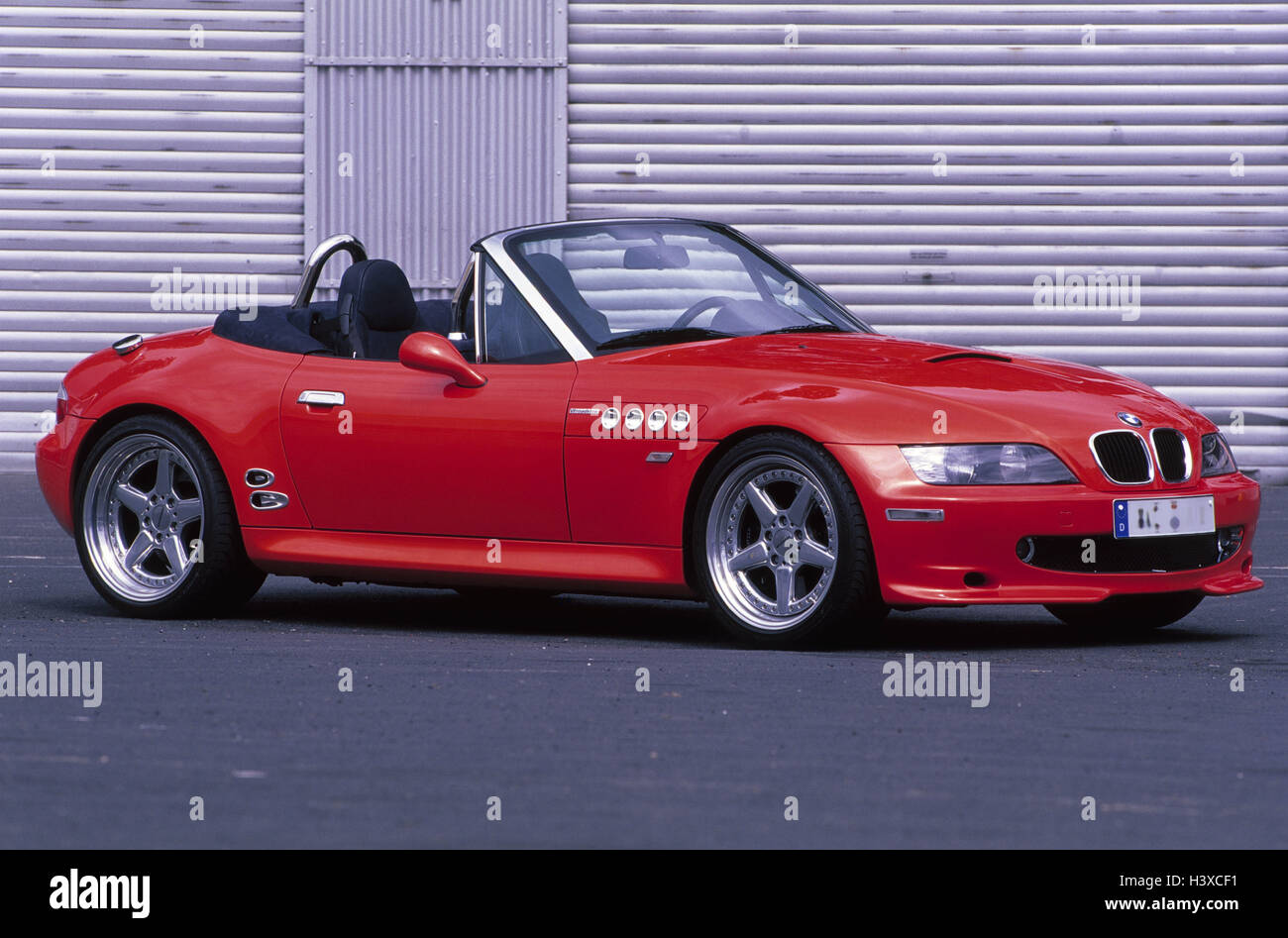 BMW M Roadster, rouge, trafic, voiture, voiture, voiture de tourisme ...