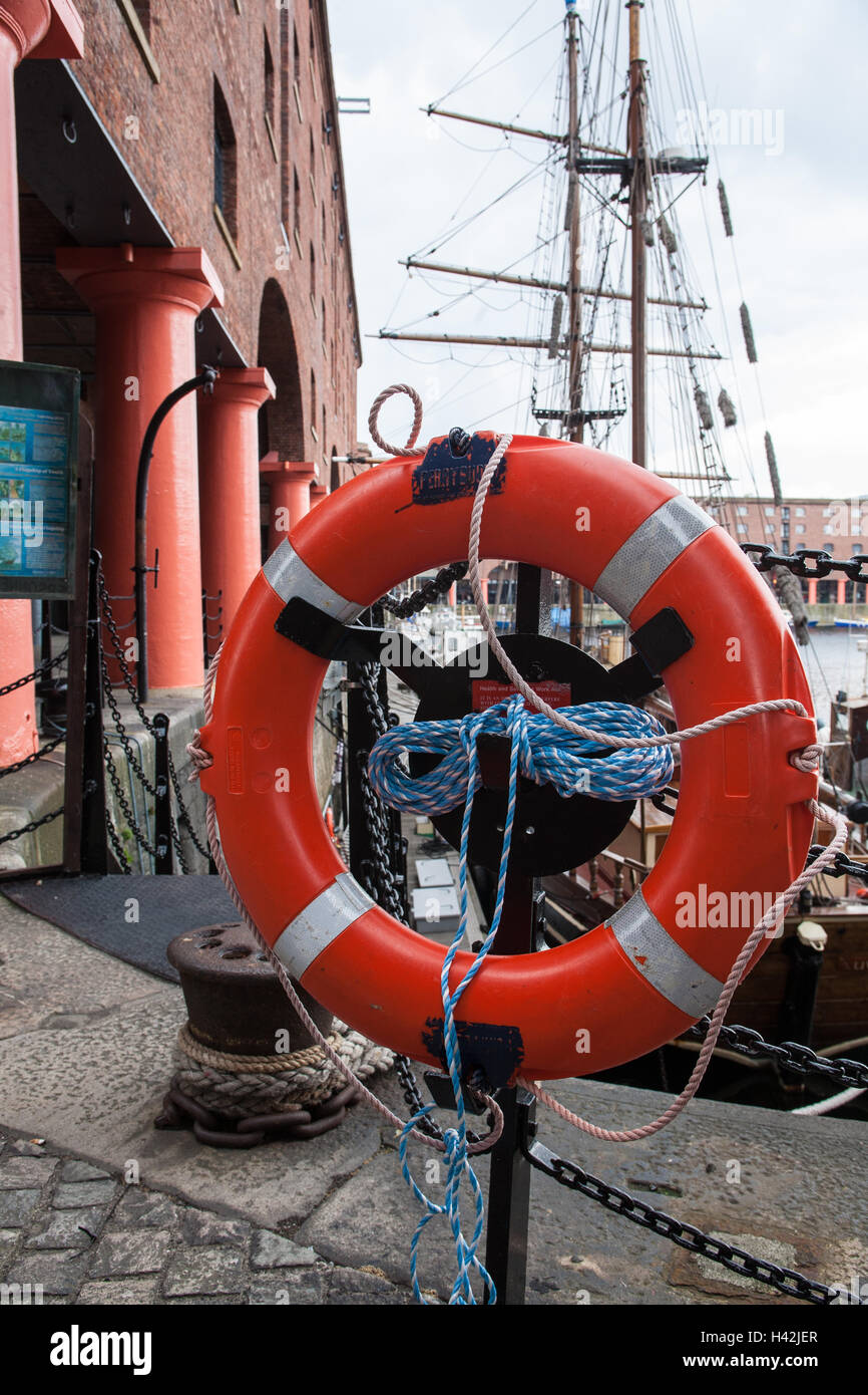Albert Dock,attraction touristique populaire,port de Liverpool, Merseyside, Angleterre. Banque D'Images