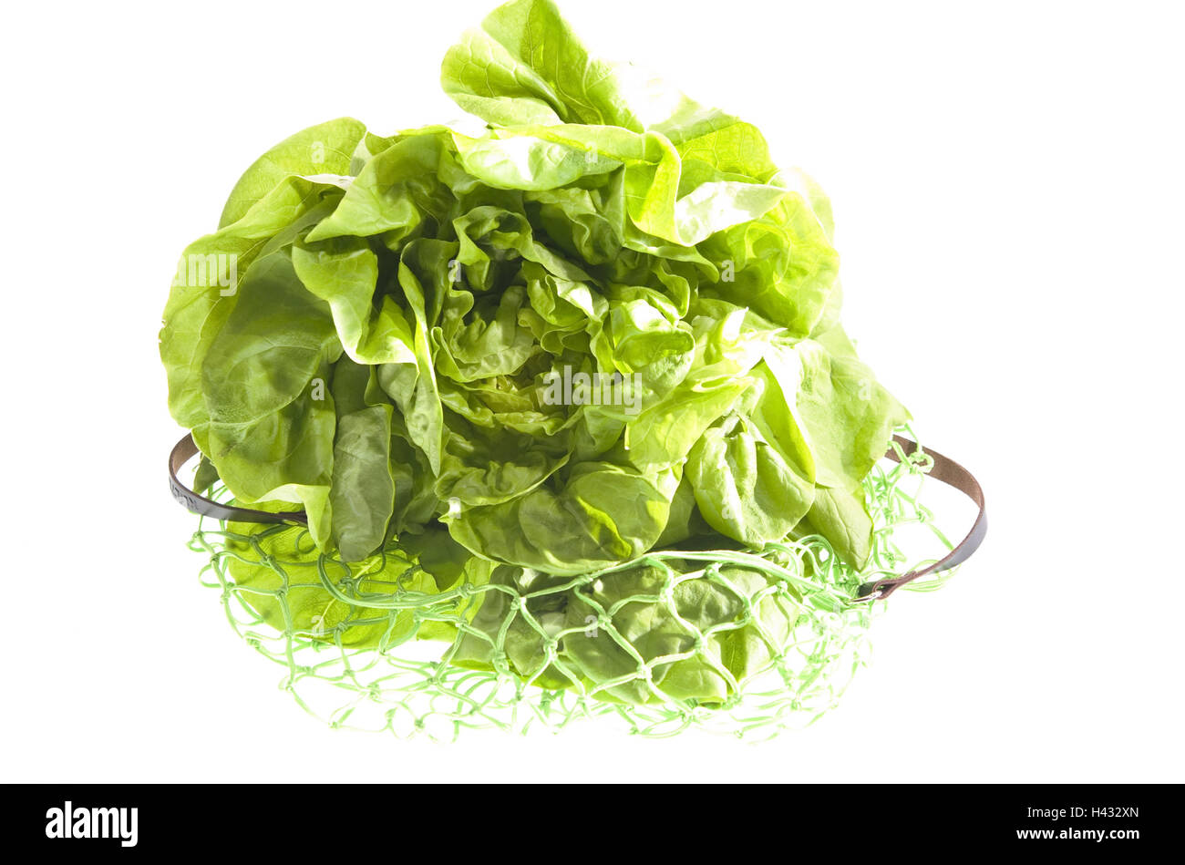 Laitue, sac de chaîne, Banque D'Images