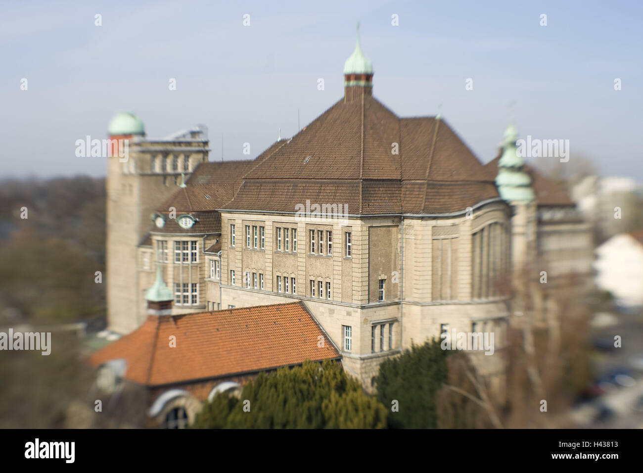 Allemagne, Hanovre, Basse-Saxe, Bismarck's School, école, ville, l'école, d'un bâtiment, d'architecture, high school, école secondaire, icône, l'éducation scolaire, l'étude Pisa, l'éducation, d'enseignement, de la lentille de l'objectif de l'enregistrement, bébé, bébé Banque D'Images