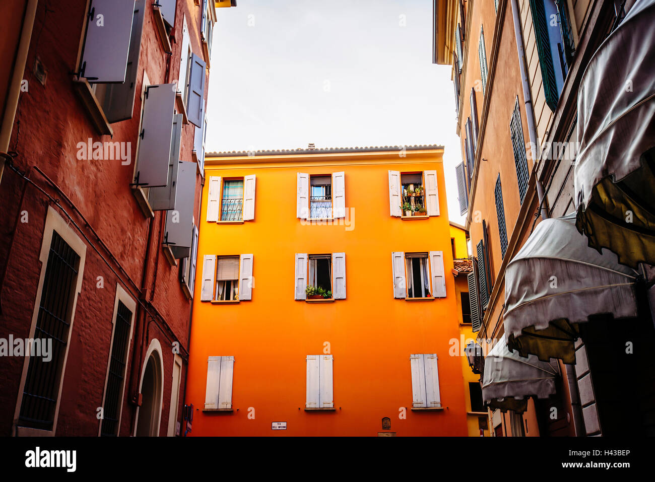 Appartements en location à Bologne, Emilie-Romagne, Italie Banque D'Images