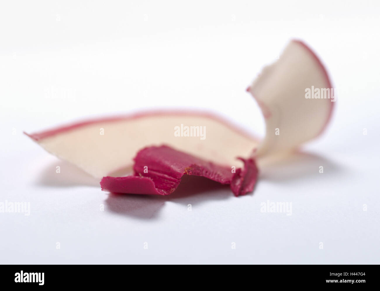 Crayon à Lèvres, aiguisage, chips, demeure, Banque D'Images