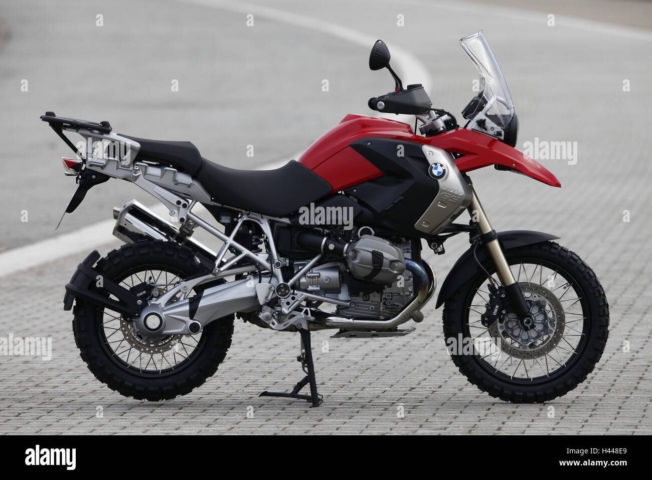 Moto BMW R 1200 GS standard, Banque D'Images