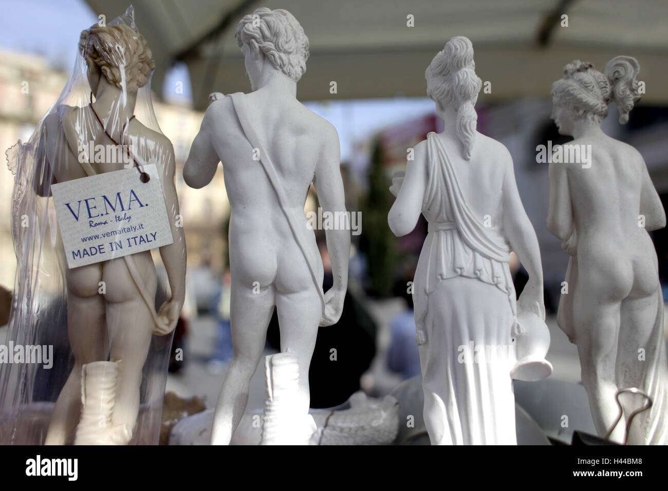 Souvenirs, figures, David, Michel-Ange, Banque D'Images