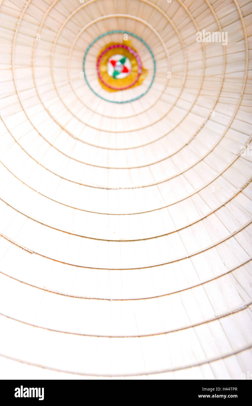 Bamboo hat, Close up, Banque D'Images