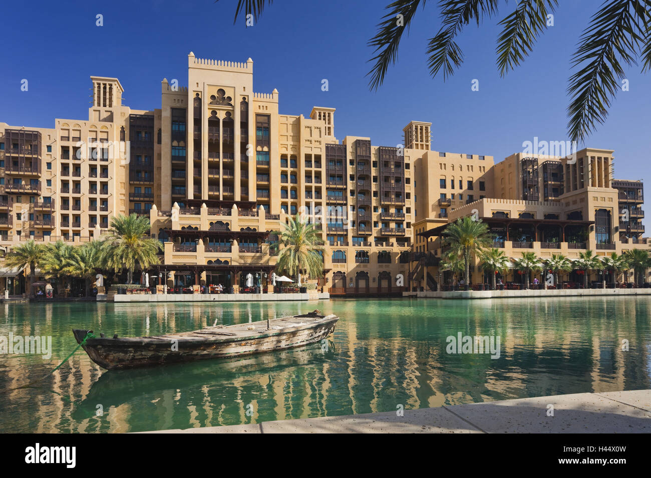 Emirats arabes unis, dubaï, Madinat Jumeirah hotel, Banque D'Images