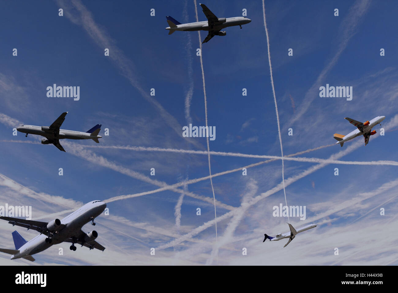 Les avions, les cieux, l'icône, dimension, M, vol. Banque D'Images
