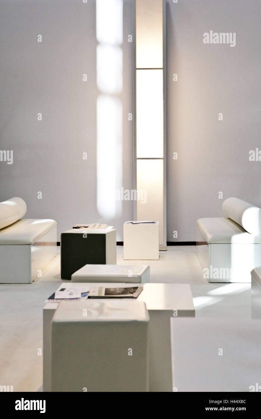 Lounge lors d'une réunion internationale, Banque D'Images