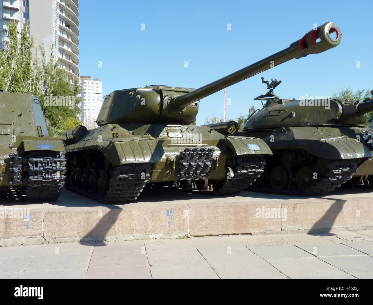 Soviet heavy is 2 tank Banque de photographies et d’images à haute ...