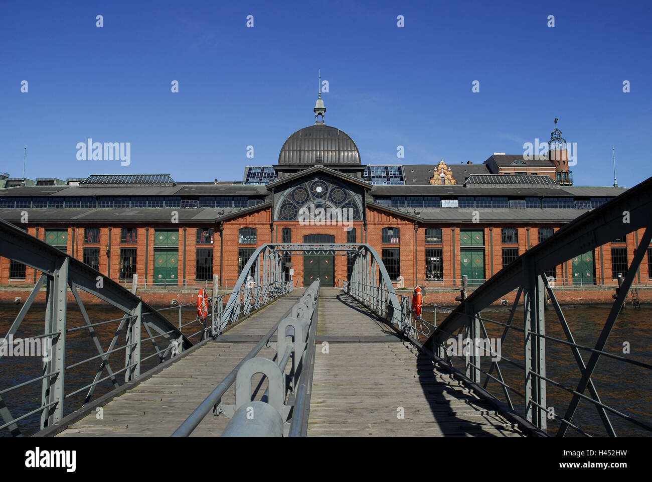 Allemagne, Hambourg, le marché aux poissons, salle d'enchères, Banque D'Images