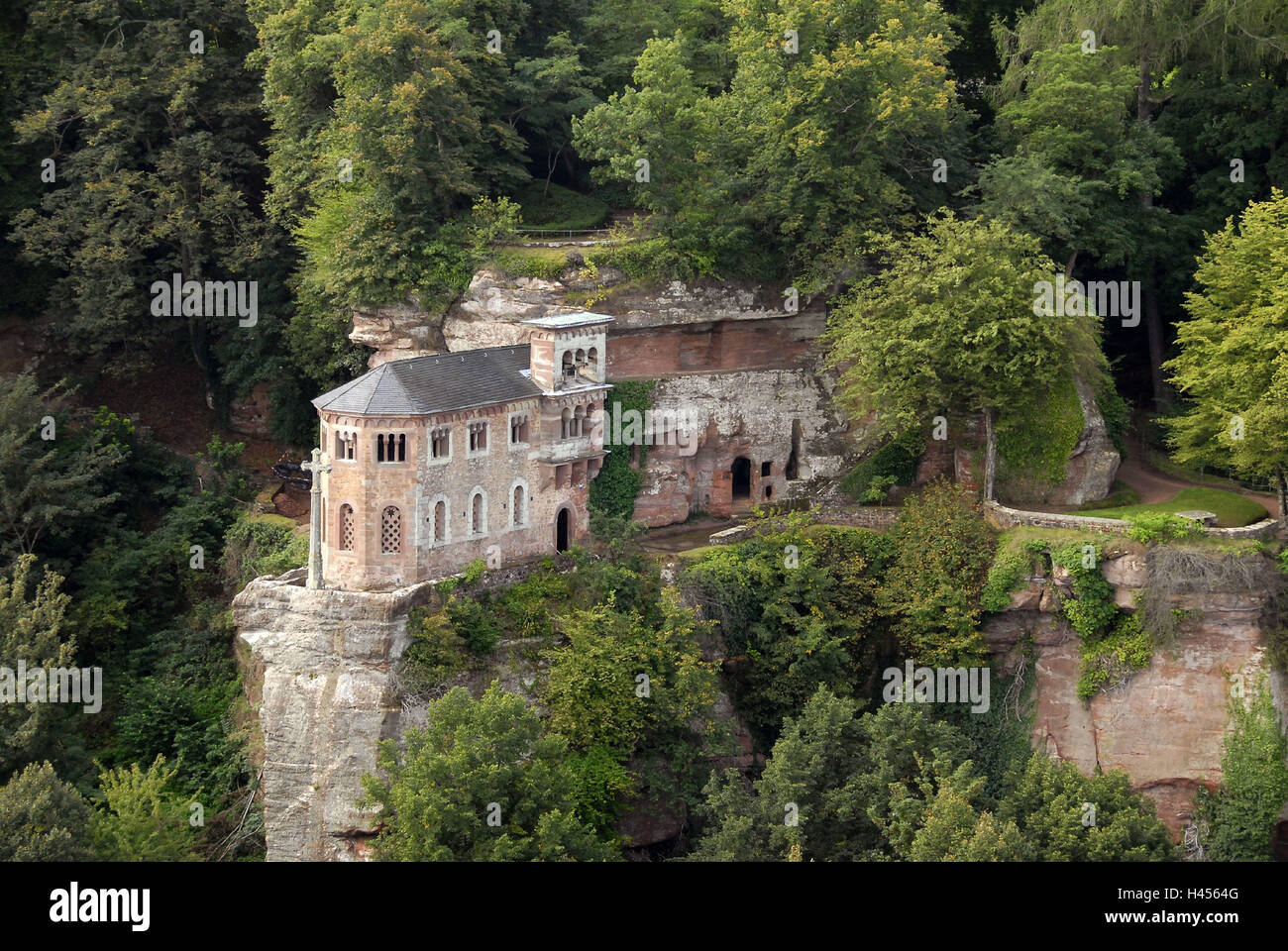 Allemagne, Rhénanie-Palatinat, ferme du parc, l'hermitage, Banque D'Images