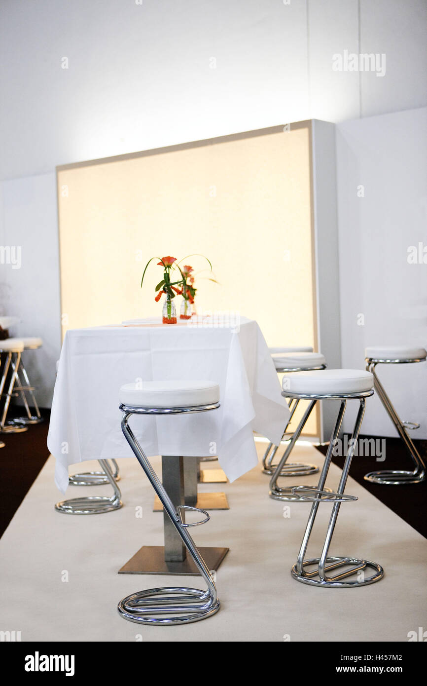 Lounge lors d'une réunion internationale, Banque D'Images