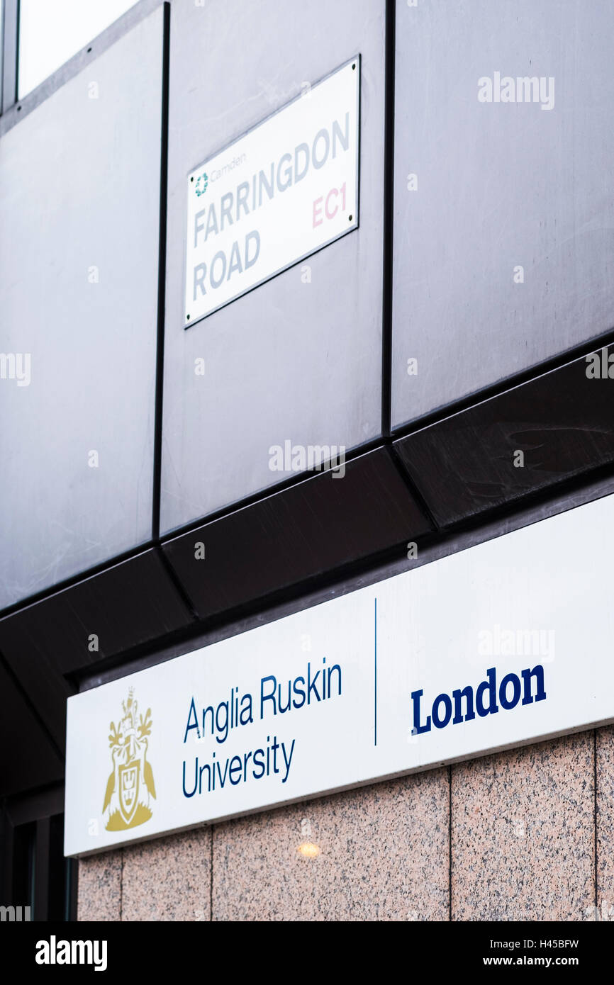 Anglia Ruskin University, Londres, Angleterre, Royaume-Uni Banque D'Images