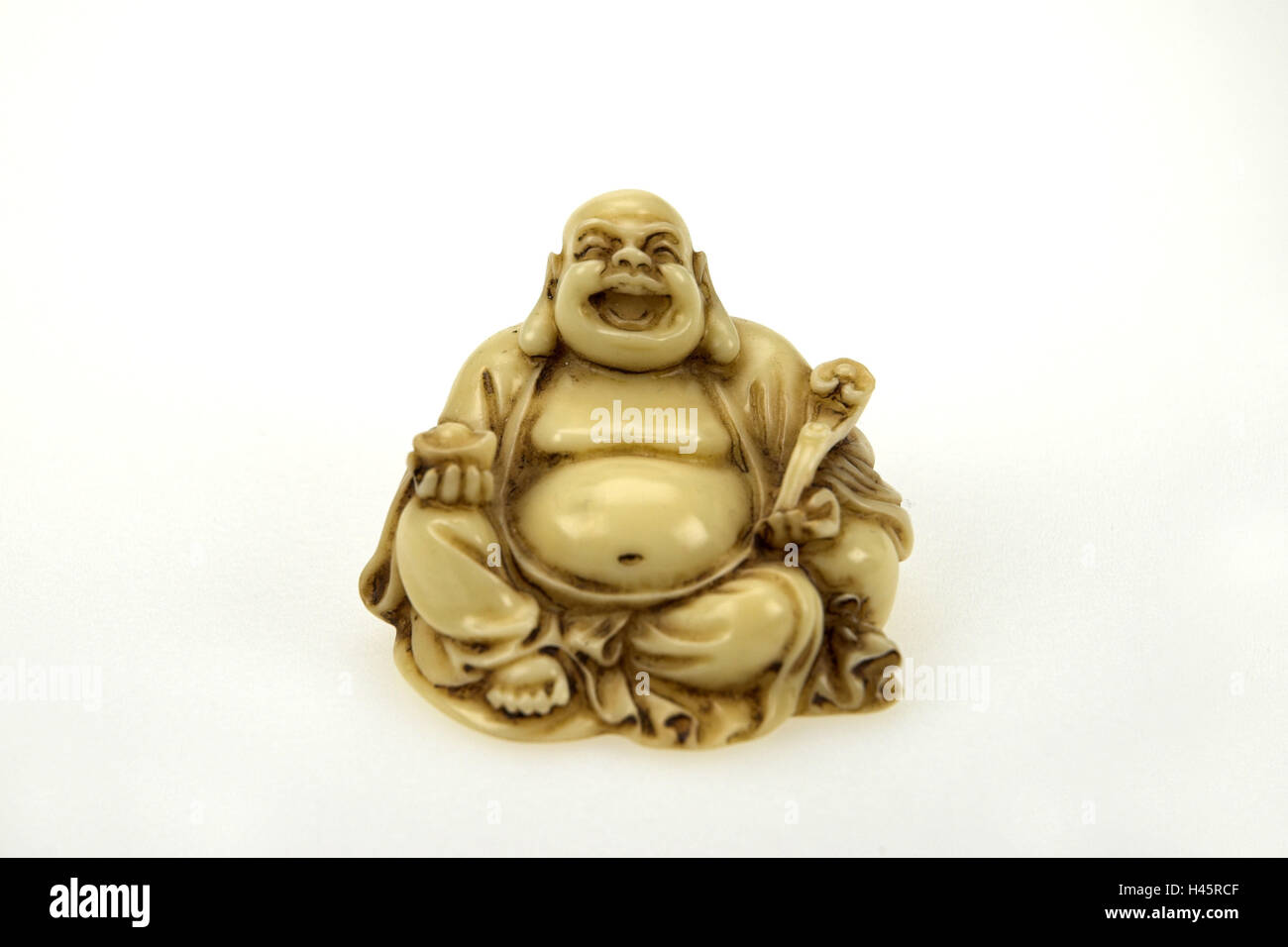 Bouddha, figure, un porte-bonheur, Banque D'Images